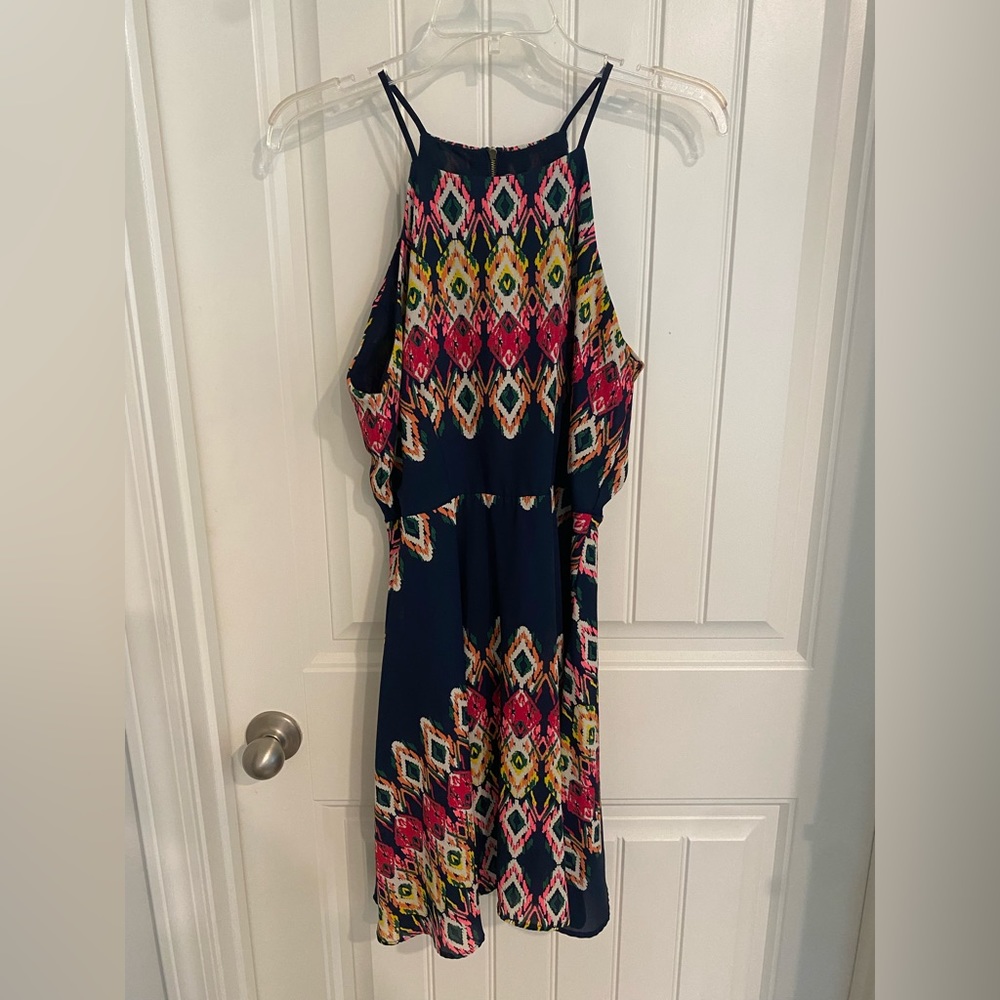 Women’s blue dress
